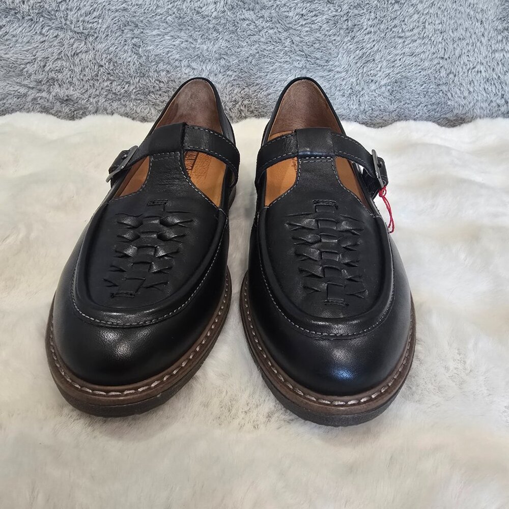 PIKOLINOS Black Leather Loafers - Picture 3 of 13